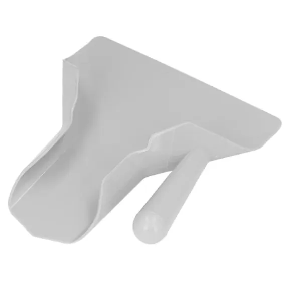 Pommes frites spade Livsmedelsklassad hushållshalkfri höger handtag pommes frites spatel Pommes frites Bagger Skopa Köksredskap