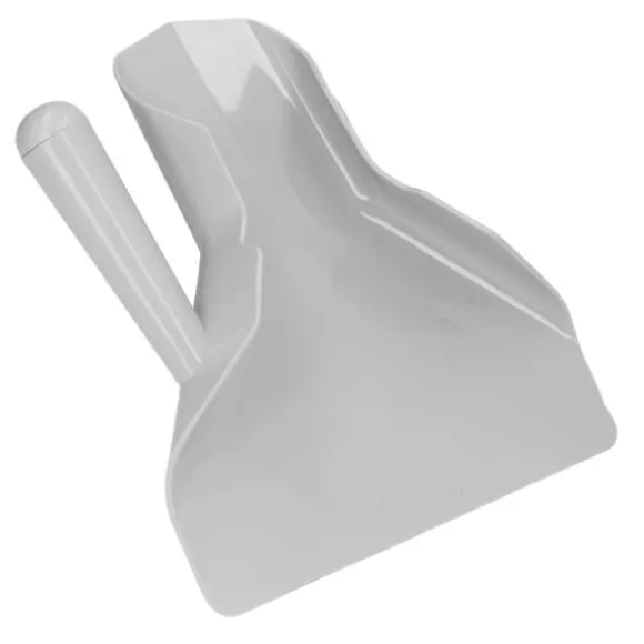 Pommes frites spade Livsmedelsklassad hushållshalkfri höger handtag pommes frites spatel Pommes frites Bagger Skopa Köksredskap