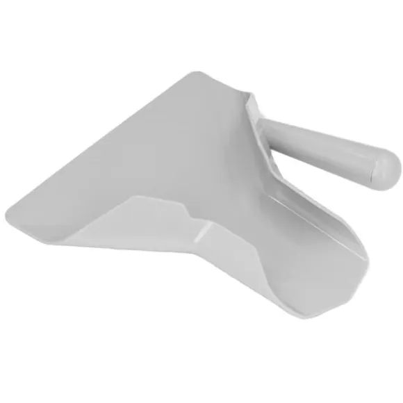 Pommes frites spade Livsmedelsklassad hushållshalkfri höger handtag pommes frites spatel Pommes frites Bagger Skopa Köksredskap