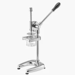 Pommes Frites-press Manuell, Lång i Rostfritt Stål, Potatismospress, Hög Kvalitet, Lätt Att Rengöra