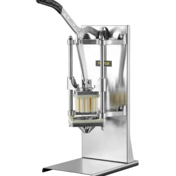 Pommesfritesskärare, 0,64x0,95 cm, Silver, Rostfritt stål