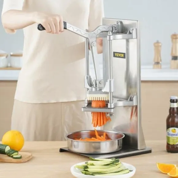 Pommesfritesskärare, 0,64x0,95 cm, Silver, Rostfritt stål