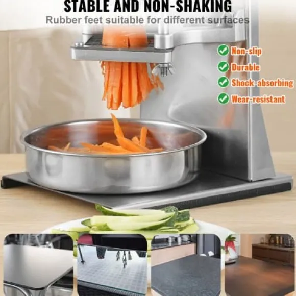 Pommesfritesskärare, 0,64x0,95 cm, Silver, Rostfritt stål