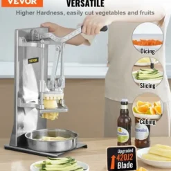 Pommesfritesskärare, 0,64x0,95 cm, Silver, Rostfritt stål