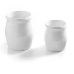 Porslinsåskanna av vitt porslin 1L - Hendi 785010