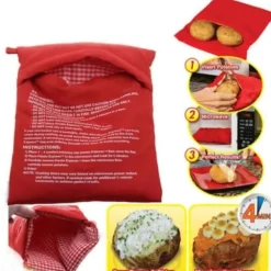 potatisbakpåse 25 × 18 cm för mikrovågsugn kök