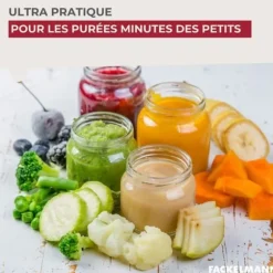 Potatispress - Fackelmann - 45450 - Rostfritt stål - Lätt att använda - 29 x 10 x 8,5 cm