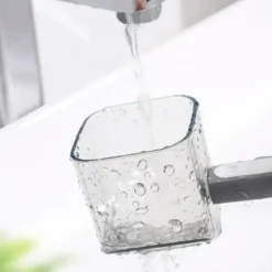 Potatisskalare med Behållare - Grå