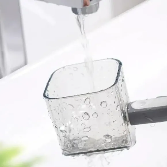 Potatisskalare med Behållare - Grå