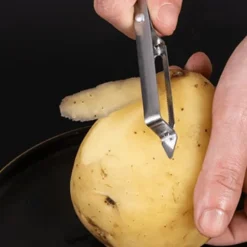 Potatisskalare/Grönsaksskalare med Praktisk Spets Rostfritt Stål
