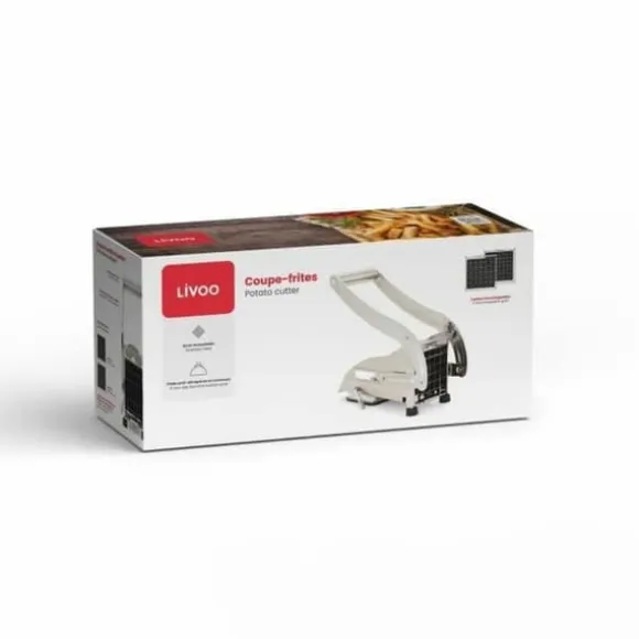 Potatisskärare Livoo Silvrig