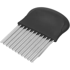 Potatisskärare med handtag - köksredskap för vågig pommes fritesskärning