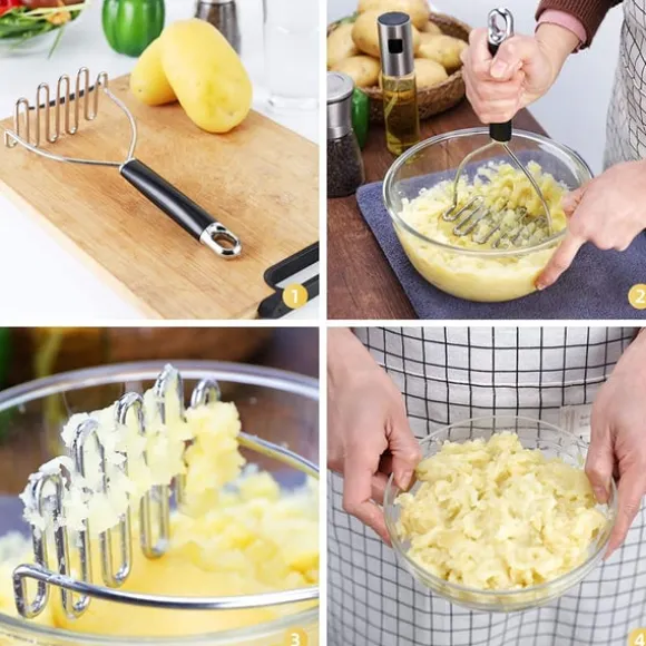 Potatisstöt i Rostfritt Stål, Klassisk