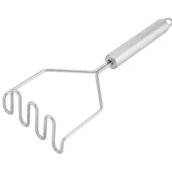 Potatisstötare - Handtag i rostfritt stål, Kross för grönsaksslam, Köksprylar