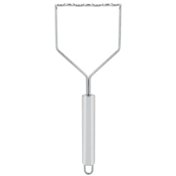Potatisstötare - Handtag i rostfritt stål, Kross för grönsaksslam, Köksprylar