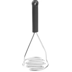Potatisstötare i rostfritt stål med handtag - Hendi 856147