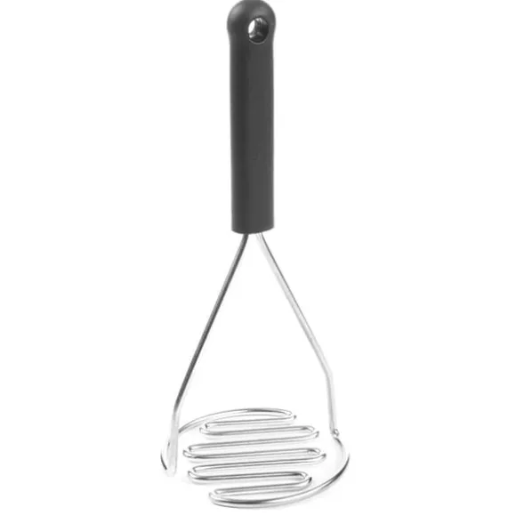 Potatisstötare i rostfritt stål med handtag - Hendi 856147