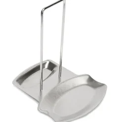 Praktisk skedstöd och kastrullhållare Redskapsstöd Rostfritt stål Stekpanna Lock Hylla Stativhållare Skedhållare