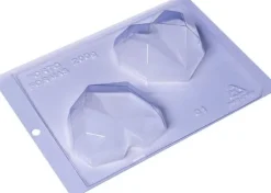 Pralinform Hjärta Diamant - Porto Formas 01 - Special 3 Part Mold