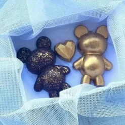 Pralinform Nallebjörn Chokladform - Porto Formas 63 - Special 3 Part Mold