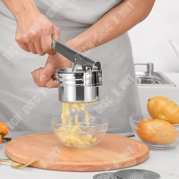 Pressa för potatis - TD® - Rostfritt stål - Kökstillbehör - 450g - 1 stycke