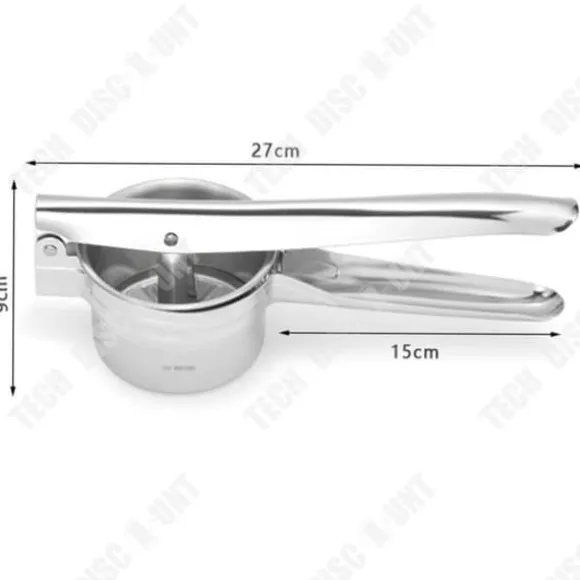 Pressa för potatis - TD® - Rostfritt stål - Kökstillbehör - 450g - 1 stycke