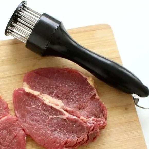 professionell kött mörningsmedel, hem verktyg för mörning av kött, mörningsnål