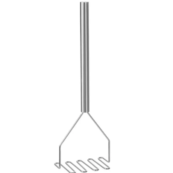 Professionell potatisstötare i rostfritt stål, längd 610 mm - Hendi 693216