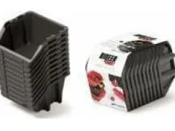 Prosperplast CUVETS 6 BINEER KORT 10 st RÖD 180x98x118mm KBISS12-3020