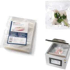 Påsar för Sous vide matlagnings- och kammarvakuumförpackningsmaskiner, 250x350mm, 100 st.