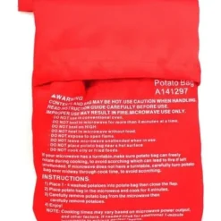 Påse för att koka röd potatis på 4 minuter i mikron