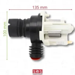 Pump for drainage - SOS Accessoire - 140000443022 - Compatible with AEG, Electrolux, Ikea - Dishwasher