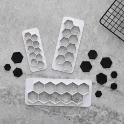 Pussel + Hexagon Utstickare | 6-pack