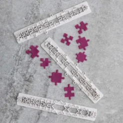 Pussel + Hexagon Utstickare | 6-pack