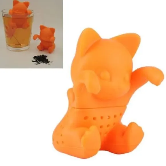 QN03052- Tesil Kattformad silikon teinfusionstillbehör för hemmakontoret