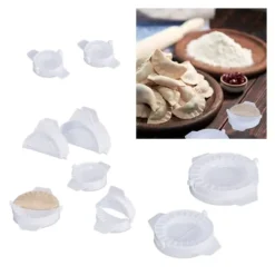 Ravioliskärare set, 15x11.5x10 cm, Vit, Plast