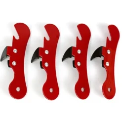 Röd Papegoja Konservöppnare - Mångsidigt Köksredskap med Bekvämt Grepp