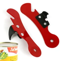 Röd Papegoja Konservöppnare - Mångsidigt Köksredskap med Bekvämt Grepp