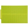 Rektangulär Silikon Avloppsmatta Torkdiskplatta Värmebeständig Halksäker Bricka (Grön)