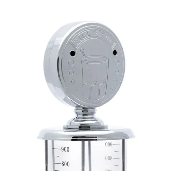 Relaxdays Distribuitör för alkoholhaltiga drycker, öl, etc., rolig, i plast och silikon, 900 ml, kromad