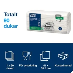 Rengöringsduk TORK W4 Slitstark 90/fp