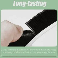 Rengöringsverktygset, 4-delat fogborste med blommönster