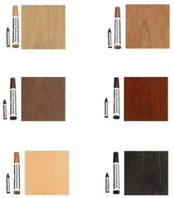 Reparationskit med 6 Pennor För Repiga Möbler & Golv