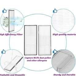 Reservdelar till Roborock S7/S7 Plus/T7/T7 Plus/T7s/T7s Plus 9 delar
