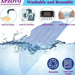 Reservdelar till Roborock S7/S7 Plus/T7/T7 Plus/T7s/T7s Plus 9 delar