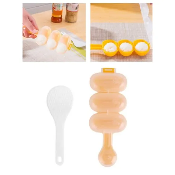 Rice Ball Shaker för barn DIY Lunch Rice Ball Shaker Köksredskap Mat Dekorationsform