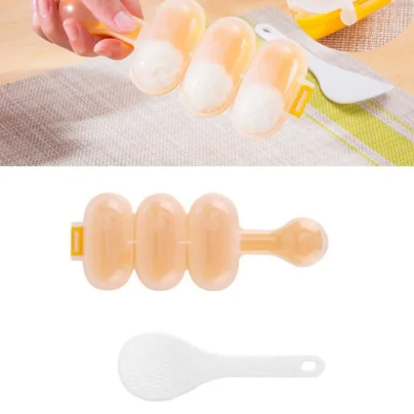 Rice Ball Shaker för barn DIY Lunch Rice Ball Shaker Köksredskap Mat Dekorationsform