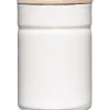Riess RIESS - Köksbehållare med trälock 0,5l Pure White