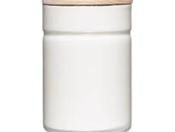 Riess RIESS - Köksbehållare med trälock 0,5l Pure White