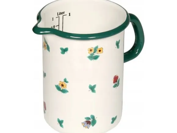 Riess RIESS - Menzurka dzbanek 1l 10cm GMUNDNER spridda blommor